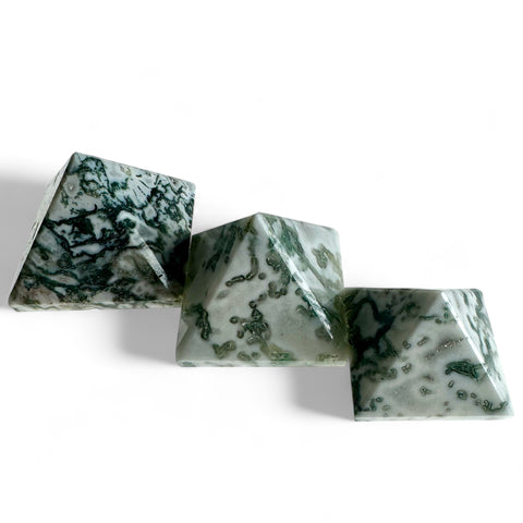 Tree Agate Pyramids: Foster New Beginnings with Healing Energy