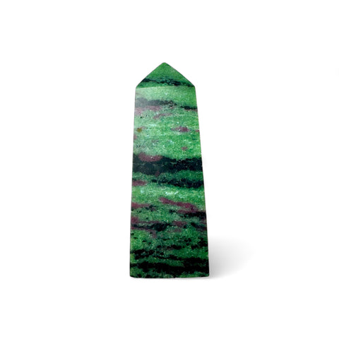 Ruby in Zoisite Obelisk Towers: Energize Your Space