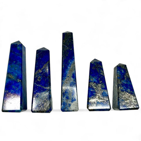Small Lapis Lazuli & Pyrite Obelisk Towers: Creative Boost