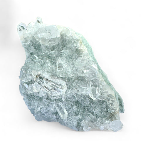 Himalayan Quartz Green Chlorite Clusters