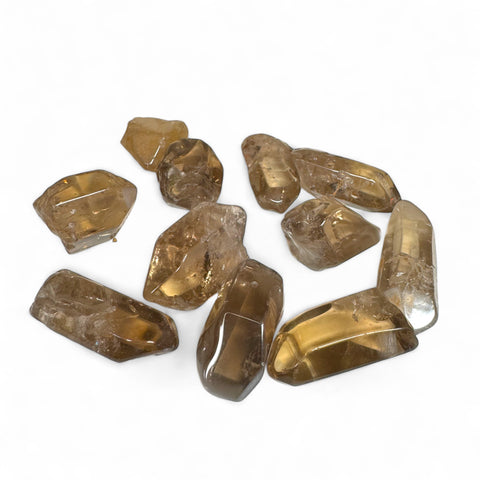 Genuine Citrine Tumbled Stones