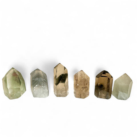 Small Phantom Quartz Points – Elegant Healing Crystals