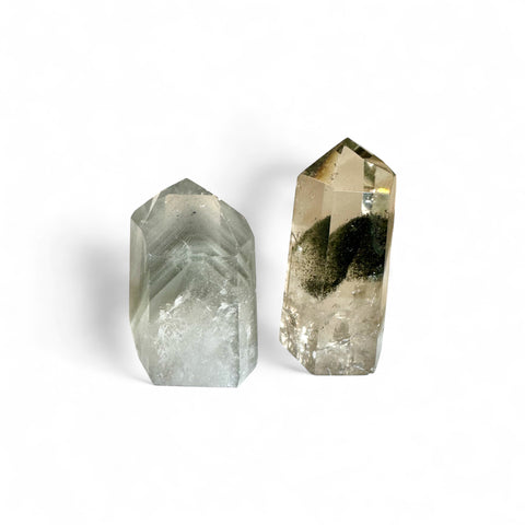 Small Phantom Quartz Points – Elegant Healing Crystals