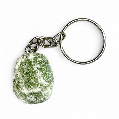 Green Quartz Keyrings - Healing and Harmony