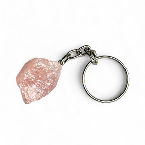 Rose Quartz Keyrings - Love and Compassion