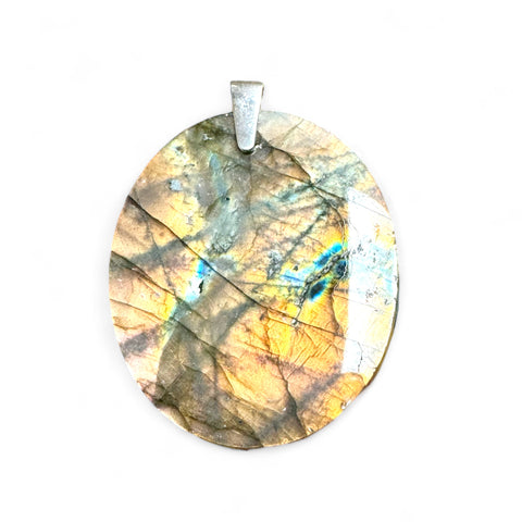 Labradorite Pendants in Sterling Silver - Enigmatic Brilliance