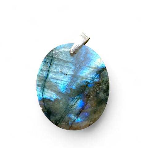 Labradorite Pendants in Sterling Silver - Enigmatic Brilliance