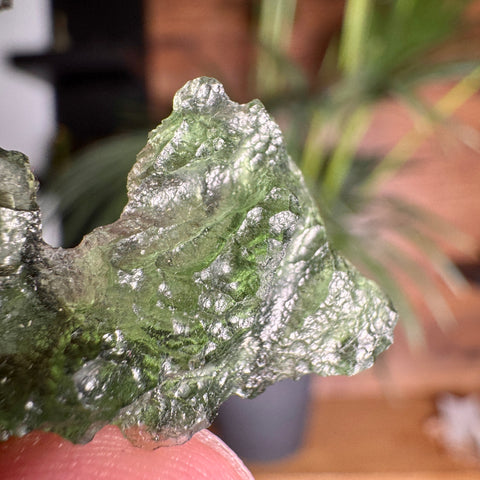 Angel Chime Moldavite Pendant from Chlum - The Space Dorito