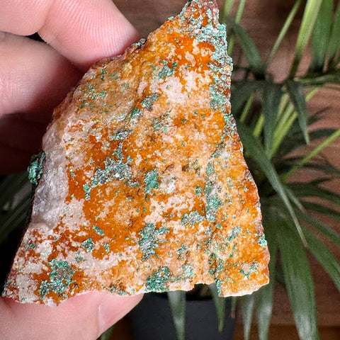 Malachite on Iron Oxide Matrix with Dolomite and Quartz – 150g