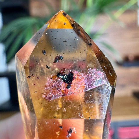 Solar Fire Citrine Double Terminated Freeform – 32g - Crystals & Reiki