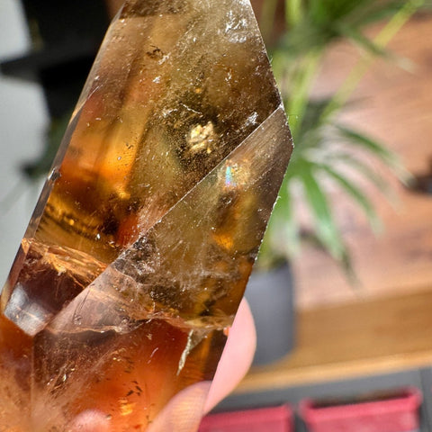 Solar Fire Citrine Double Terminated Freeform – 32g - Crystals & Reiki