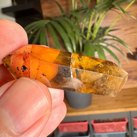 Solar Fire Citrine Double Terminated Freeform – 32g - Crystals & Reiki