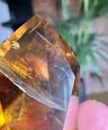 Golden Cascade Citrine Phantom Point – 52.3g - Crystals & Reiki