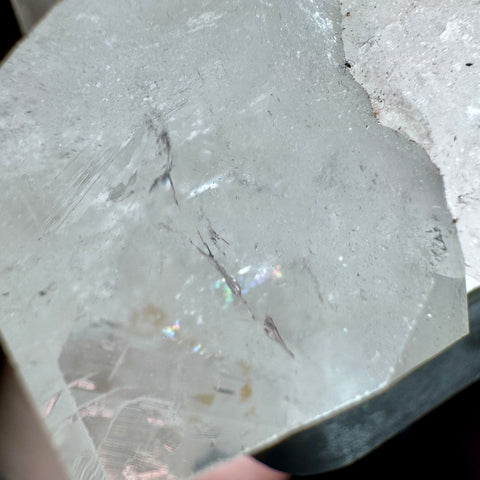 Elite Lemurian Quartz Cluster on Stand – 2.09kg – Intuitive Powerhouse