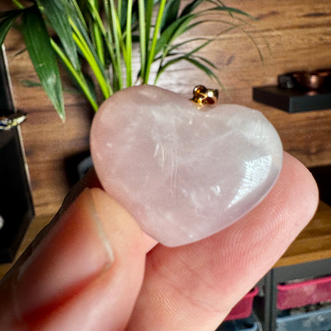 Rose Quartz Heart Pendant: The Stone of Compassion