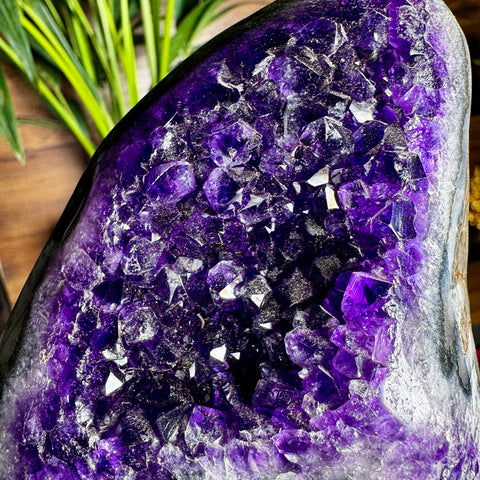 Premium Uruguayan Amethyst Cluster with Stand – 1.7kg
