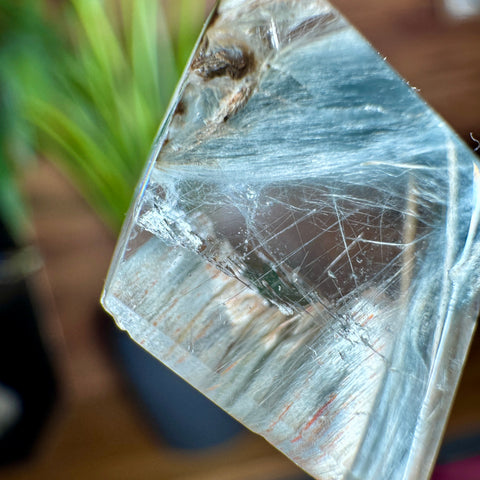 Rare AA Grade Blue Tara Quartz Pendant: The Clarity Generator