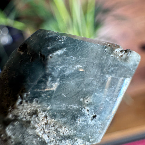 AA Grade Blue Tara Quartz Pendant: Substantial Depth and Blue Needles