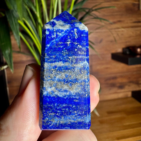 Lapis Lazuli Obelisks: Ancient Wisdom and Truth (4 Sizes Available) - Crystals & Reiki