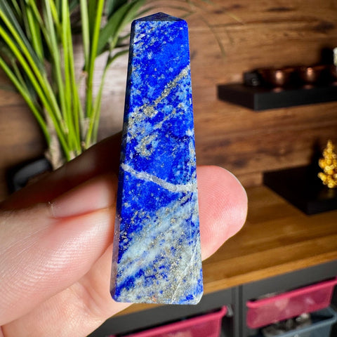 Lapis Lazuli Obelisks: Ancient Wisdom and Truth (4 Sizes Available) - Crystals & Reiki