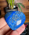 Lapis Lazuli Heart: The Stone of Inner Truth – 4.2cm / 61g - Crystals & Reiki