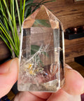 Smoky Quartz Point with Rainbows: Stress Management and Upliftment – 5.5cm / 49.8g - Crystals & Reiki
