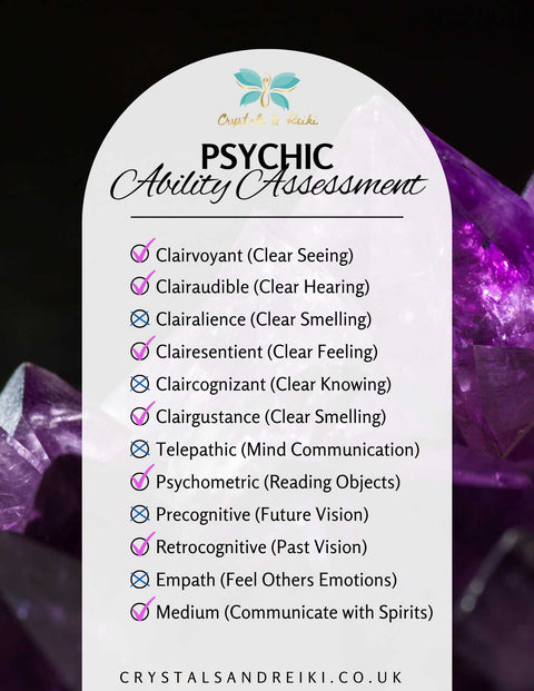 ESP INSIGHT: Psychic Ability Assessment - Crystals & Reiki