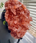 Tangerine Lemurian Laser Quartz Natural Cluster - Vibrant Energy - Crystals & Reiki