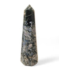 Moss Agate Tower Point: Embrace Nature's Tranquility - Crystals & Reiki