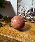 Peach Moonstone Sphere – Soothes Emotional Turmoil - 594g - Crystals & Reiki