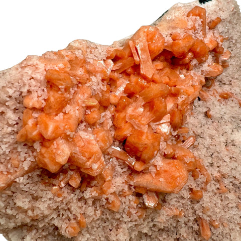 Peach Stilbite, White Prehnite 3.9kg: Top Jalgaon Grade - Crystals & Reiki