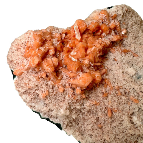 Peach Stilbite, White Prehnite 3.9kg: Top Jalgaon Grade - Crystals & Reiki