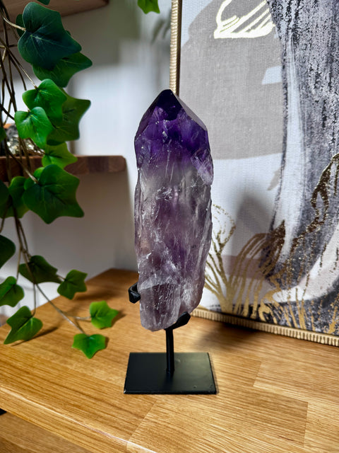 Phantom Amethyst Wand - Reveals Hidden Spiritual Lessons - Crystals & Reiki