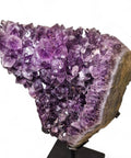 Amethyst Cluster with Stand - Statement Piece - Crystals & Reiki
