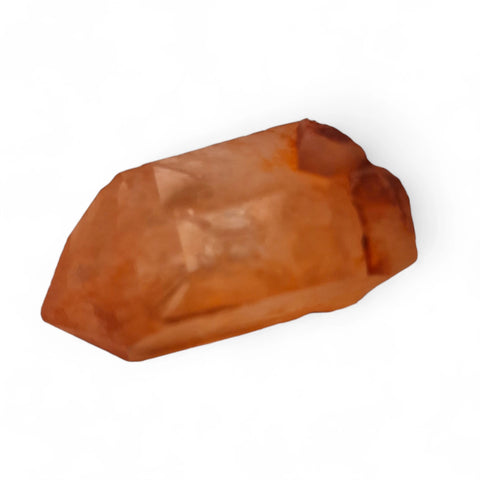 Tangerine Lemurian Quartz Natural Point - Crystals & Reiki