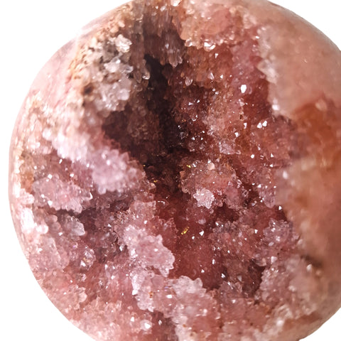 Pink Sugar Amethyst Sphere - Superb Quality - Crystals & Reiki