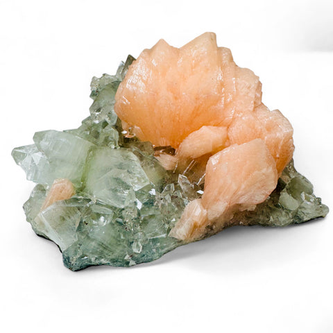 Emerald-Hued Diamond Apophyllite - Treasures of Jalgaon Mines - Crystals & Reiki