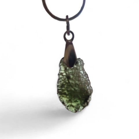 Moldavite Necklace Pendants | Genuine 14.7 Million-Year-Old Gem