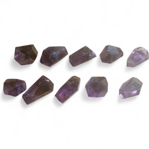 Exquisite Smoky Amethyst Faceted Shapes: Top-Grade Quality