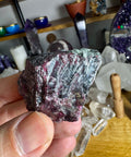Pyrope Garnet Rough Natural Piece Five - Encourages Commitment and Loyalty - Crystals & Reiki