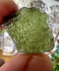 Raw Genuine Moldavite Crystal 7.35g for Spiritual Awakening and Ascension - Crystals & Reiki