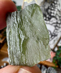 Raw Genuine Moldavite Crystal 7g for Transformation, and Protection - Crystals & Reiki