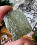 Raw Genuine Moldavite Crystal 7g for Transformation, and Protection - Crystals & Reiki