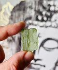 Raw Genuine Moldavite Crystal 7g for Transformation, and Protection - Crystals & Reiki