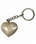 Smoky Quartz Heart Keyrings - Grounding and Protection - Crystals & Reiki