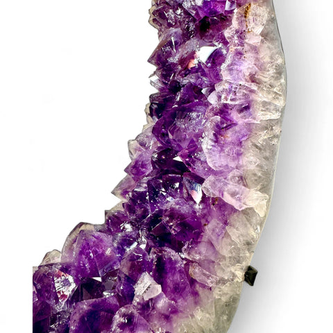 Stunning Amethyst Portal With Stand - AAA Grade - Crystals & Reiki