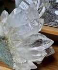 “The Mohawk” – Himalayan Quartz With Green Chlorite Cluster – The Guardian of Light – 9.4kg - Crystals & Reiki