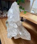“The Mohawk” – Himalayan Quartz With Green Chlorite Cluster – The Guardian of Light – 9.4kg - Crystals & Reiki