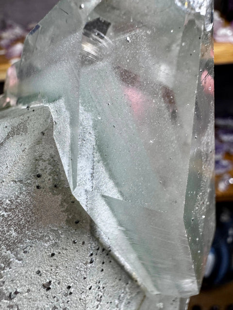 Ultra Rare Himalayan Green Chlorite Phantom Quartz - Collectors Piece Two - Crystals & Reiki