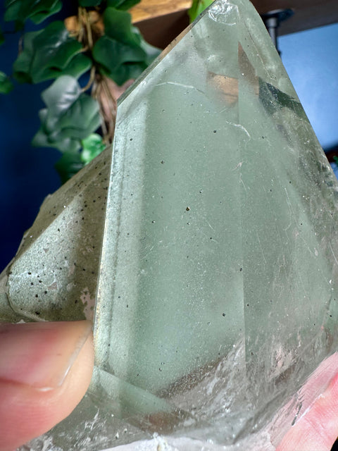 Ultra Rare Himalayan Green Chlorite Phantom Quartz - Collectors Piece Two - Crystals & Reiki